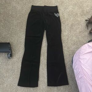 Hard Candy Black Pants with Heart Detail